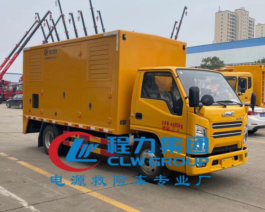 江鈴順達(dá) 100KW 電源車  黃牌